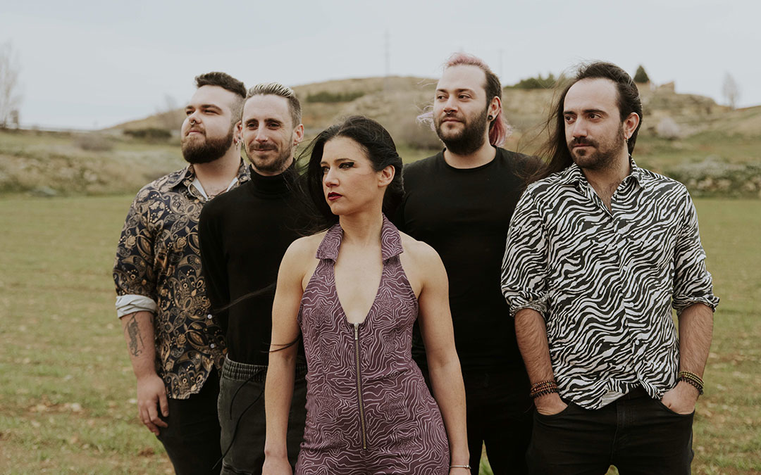 Isabel Marco y su banda habitual: Marcos García, Josete Meléndez, Martín Gros y Jorge Meléndez. / L. C.