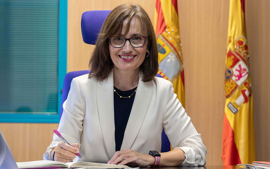 María Antoñanzas, directora del IAM. / Fabián Simón-DGA