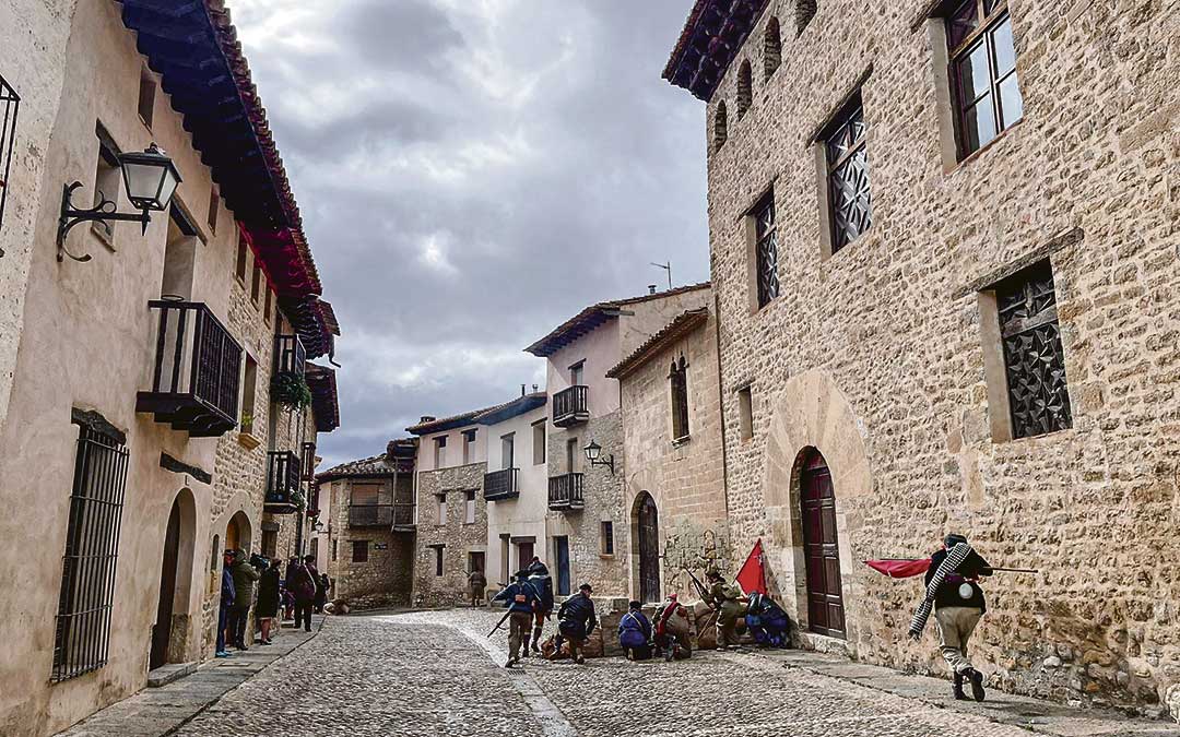 Recreación de una contienda / Ayto. Mirambel