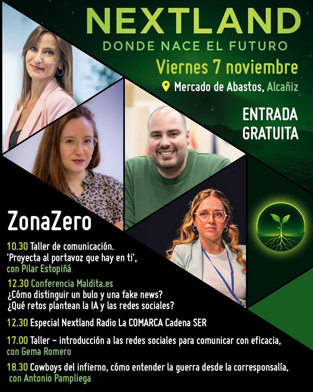 Actividades y ponentes de la ZonaZero./ L.C.