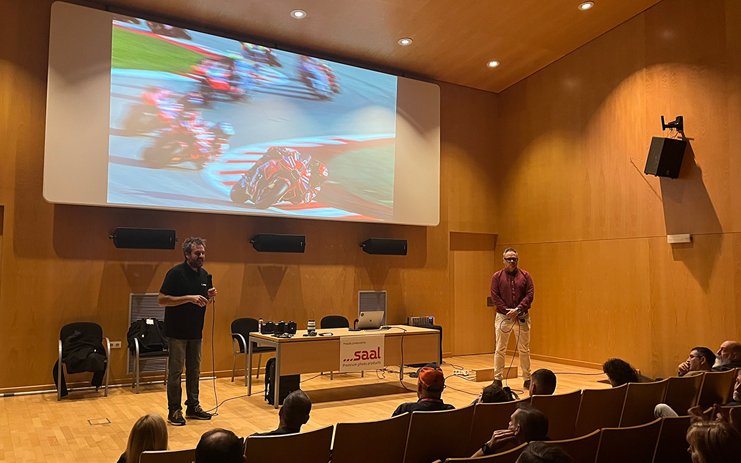 Ponencia ‘Captura e ilumina el deporte y la acción para crear fotografías de alto impacto’ de Jaime de Diego / L. Castel