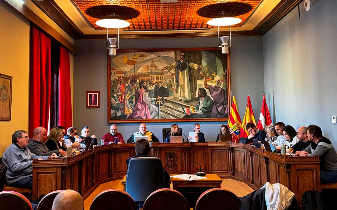 Pleno ordinario de noviembre del Ayuntamiento de Caspe./ Ayto. Caspe