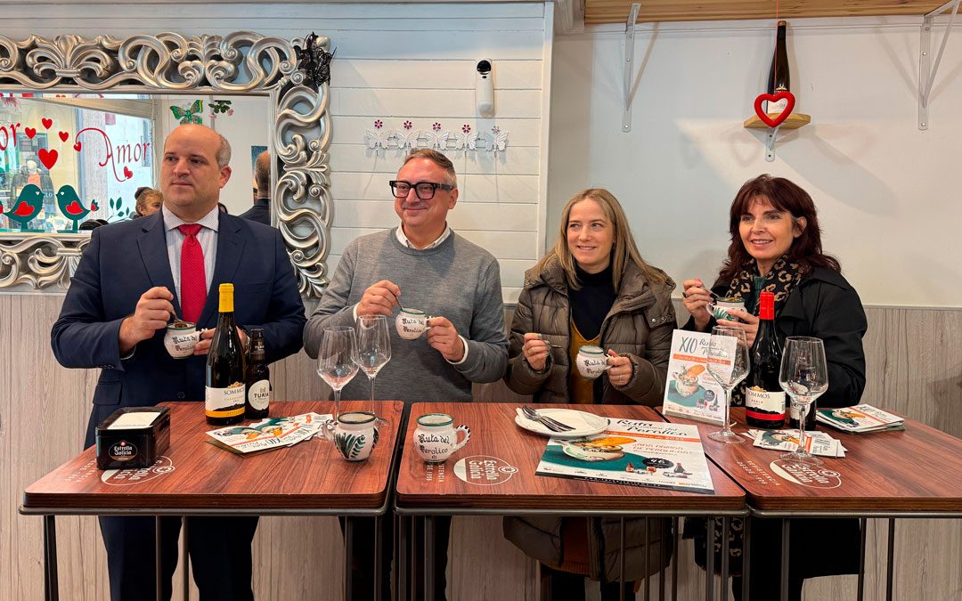 Presentación de la ruta este martes en Teruel./ A.E.T.