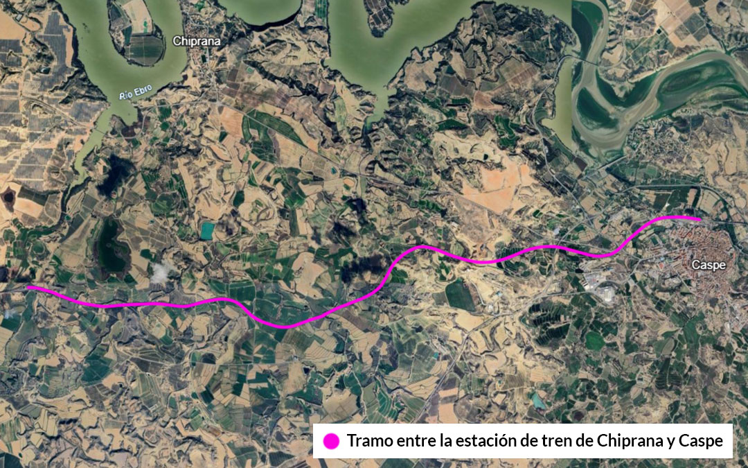 Tramo de la vÍa en el que ocurrió el suceso./ L.C.