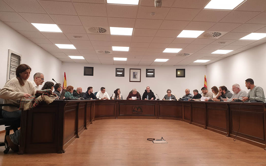 Pleno comarcal martes 18 de noviembre./M.J.Salvador