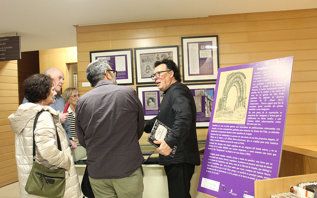 Exposición sobre Concepción Gimeno en el 175 aniversario de su nacimiento. / B. Severino