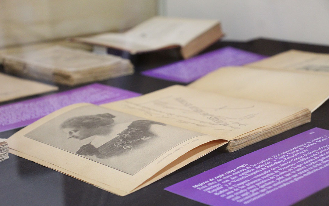 Exposición sobre Concepción Gimeno en el 175 aniversario de su nacimiento. / B. Severino