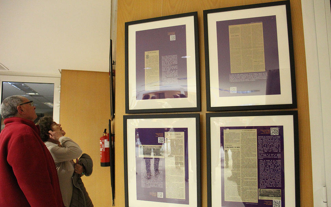 Exposición sobre Concepción Gimeno en el 175 aniversario de su nacimiento. / B. Severino