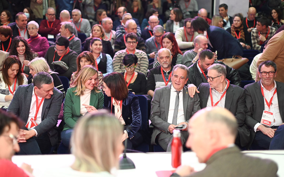 Imagen del Comité Regional con Rafa Guía./ PSOE