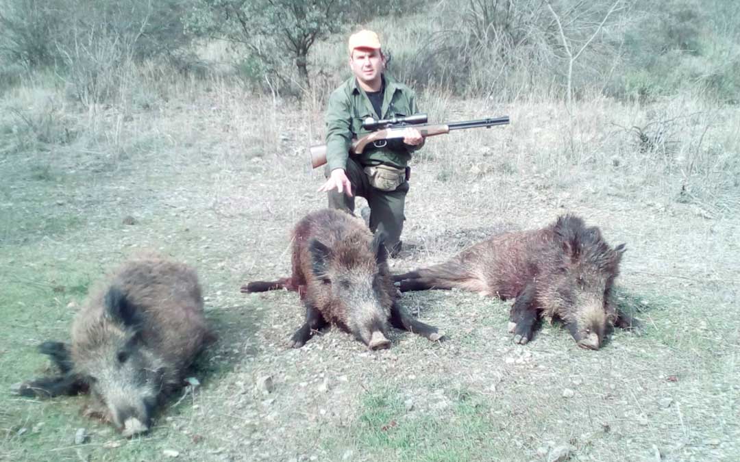 El cazador de Monreal del Campo Manuel Beltrán es el vicepresidente de la Federación Aragonesa / M.B.
