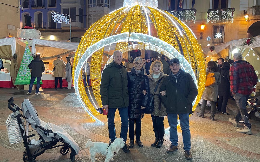 Mercado Navidad Caspe 2025./ S.F.