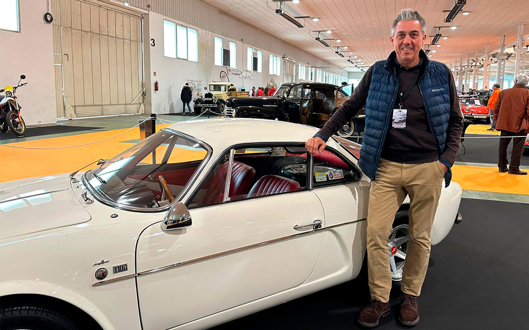 Pablo Elvira, con la mente ya en mantener esta fecha para próximos años de Autoclassic./ Mario Jiménez