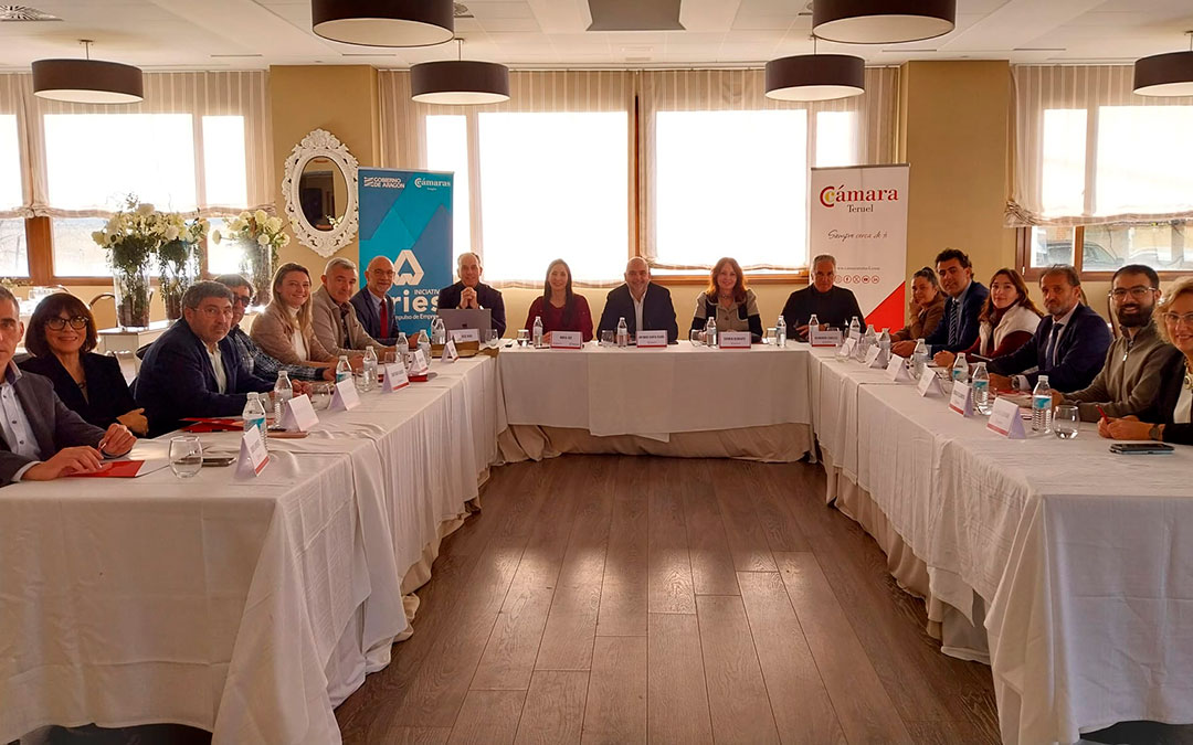 Imagen del último pleno de la Cámara de Comercio de Teruel. / Cámara