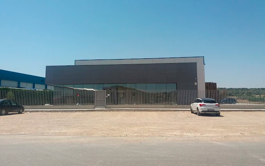 Imagen del polígono industrial de Maella./ José Martín