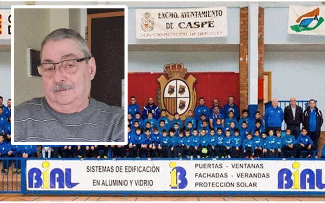 Imagen de archivo del Caspe F.S. junto a Ricardo Puyo./ L.C.