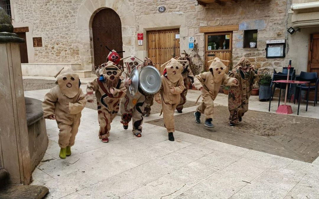 Los 'Diablets' de Ráfales./ Cedida