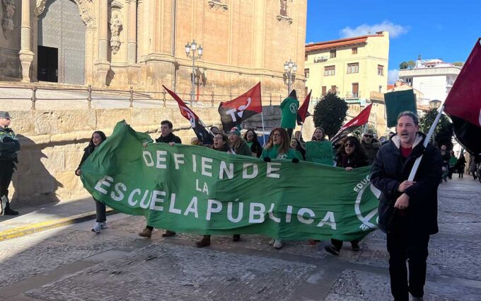 Los institutos del Bajo Aragón Histórico se sumarán a la huelga autonómica por la educación pública