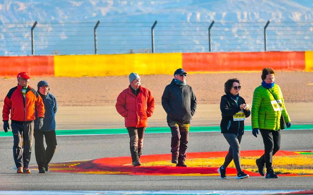 Imagen de La Invernal 2025 en el circuito de Motorland./ Motorland