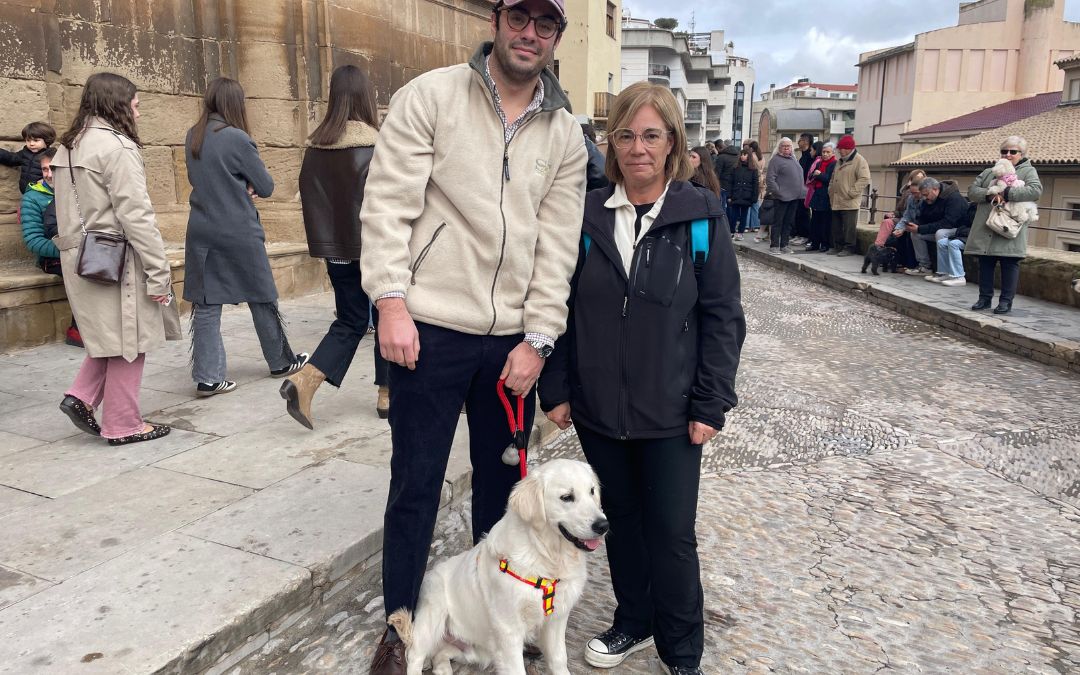 Bendición animales San Antón Alcañiz 2026./ S.F.