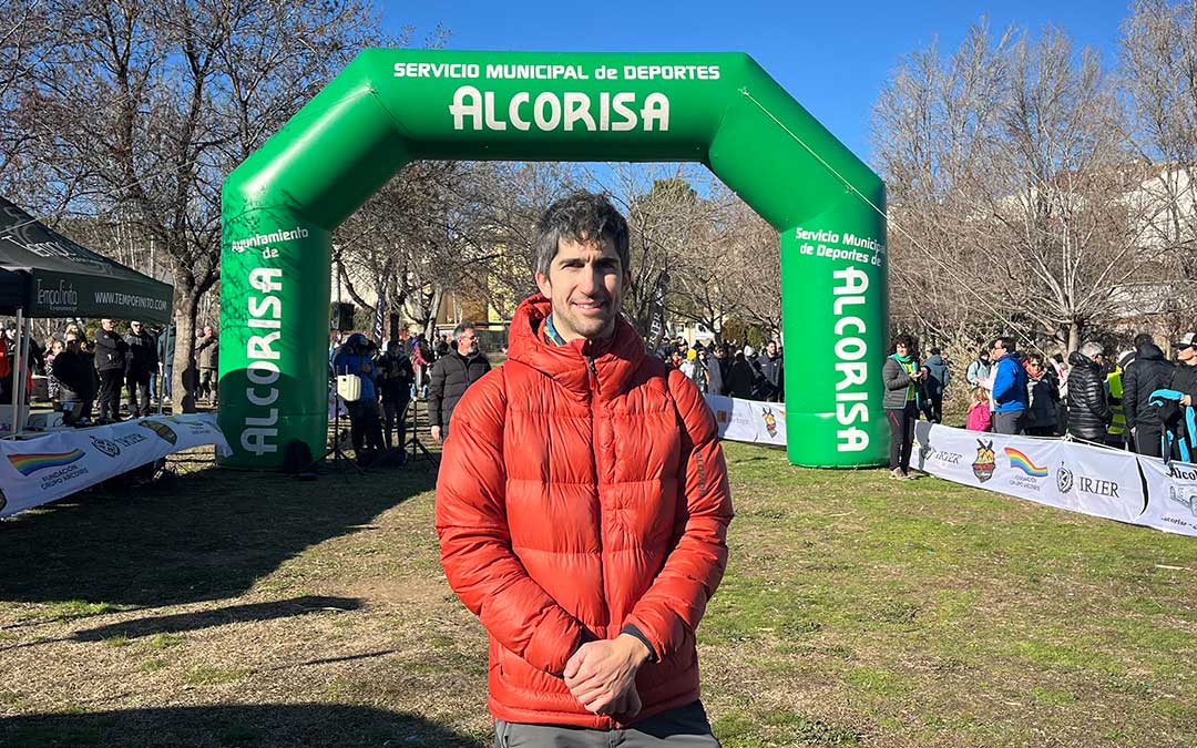 Biel Ráfols, este sábado, en la Trail Zoquetes de Alcorisa / L. Castel