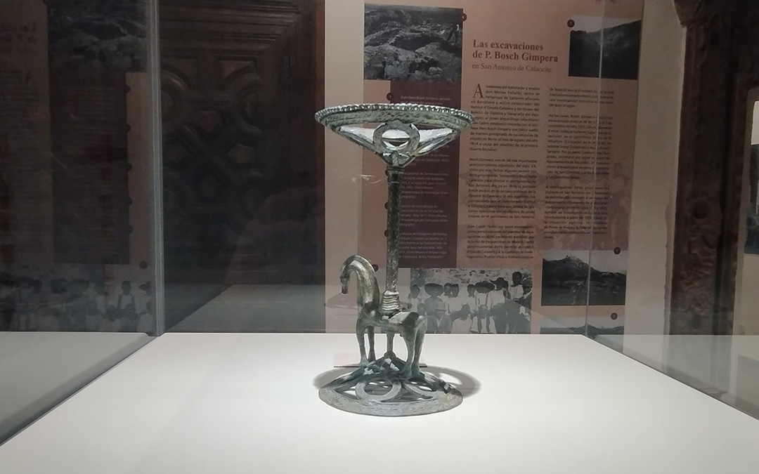 Reproducción del Timiatérion del siglo VI a.C. expuesto en el Museo Juan Cabré de Calaceite./Museo Juan Cabré
