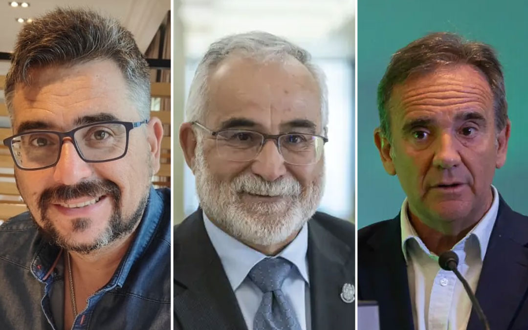 Molina, Fernández y Burillo ocupan los primeros puestos de la lista./L.C.