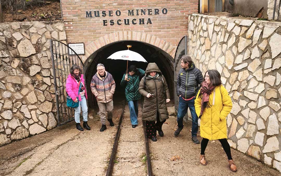 La candidatura de CHA en el Museo Minero de Escucha / CHA