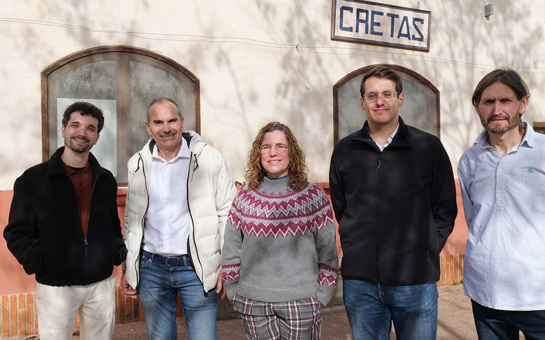 Miembros de CHA en Cretas este viernes./ CHA