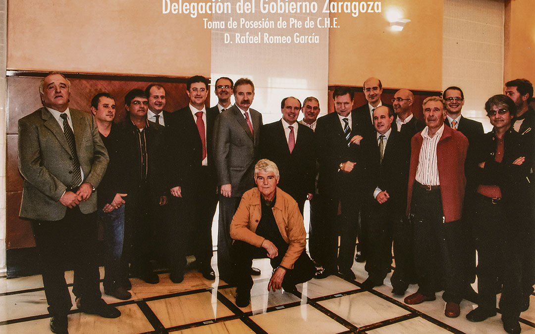 La Cuenca del Matarraña en Delegación del Gobierno de Aragón para asistir a la toma de posesión de Rafael Romeo. /Archivo