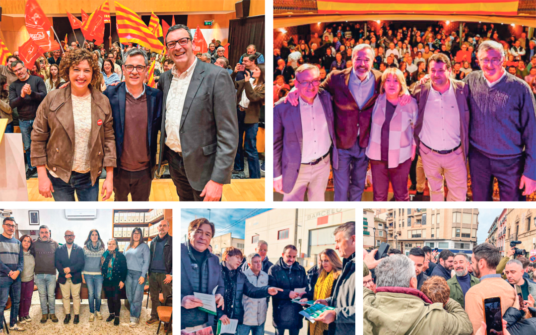 Actos electorales de los últimos días / La COMARCA
