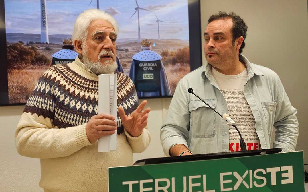 Gimeno y Villamón este jueves en rueda de prensa / T.E.