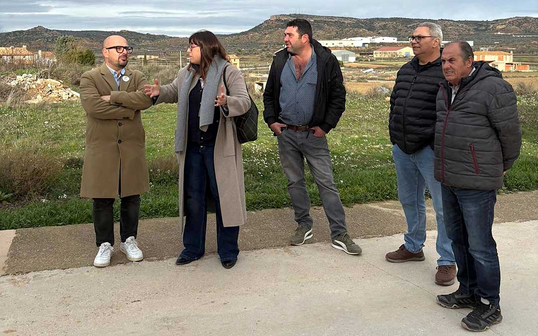 elecciones autonómicas, junto con otros representantes del partido / PAR