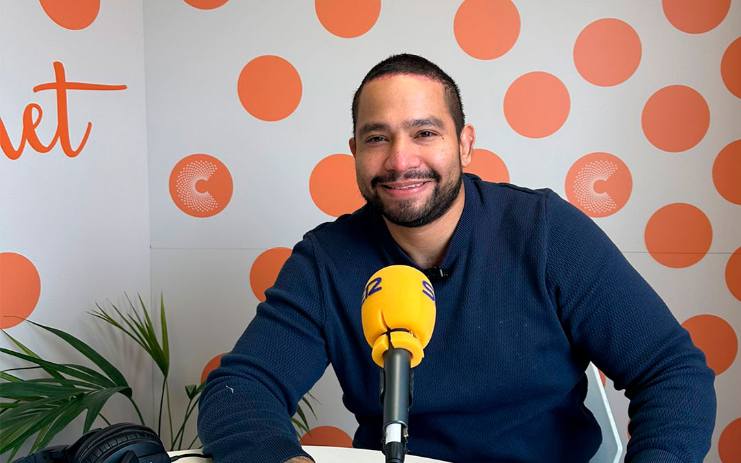 Juan Miguel Hernández, venezolano en Alcañiz desde hace un año./ La Comarca