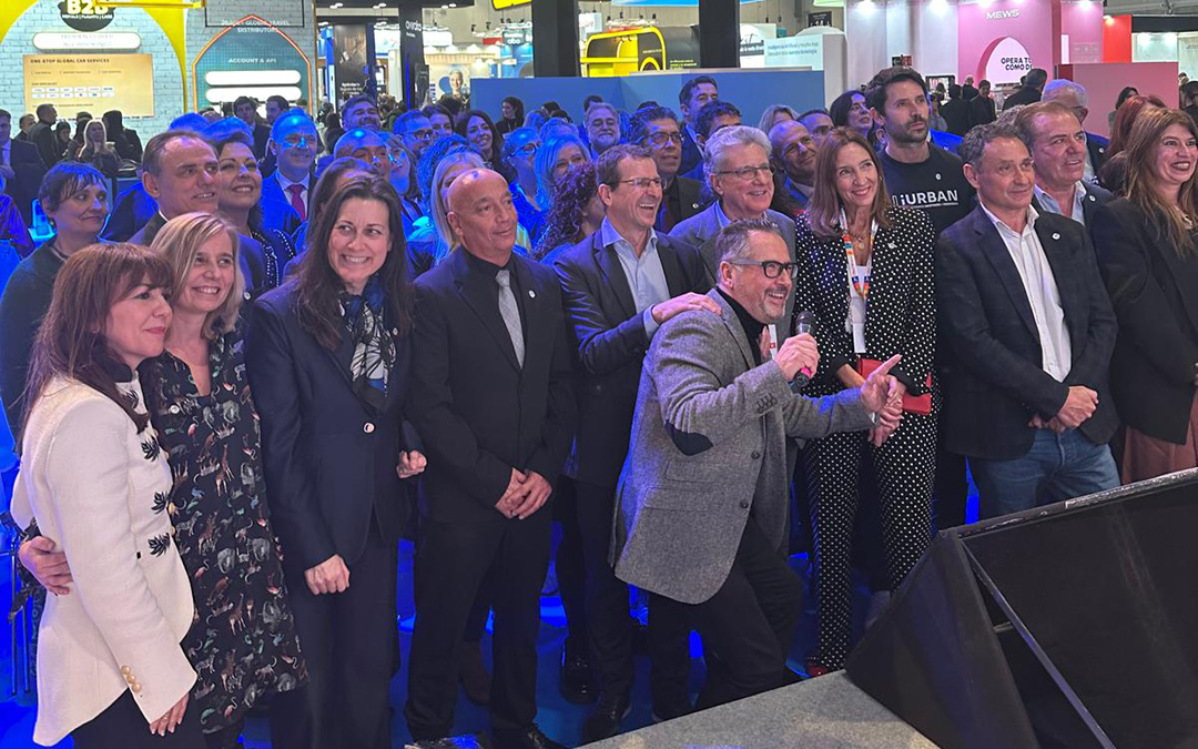 Parte de los seleccionados durante la entrega del reconocimiento en FITUR./E.D.