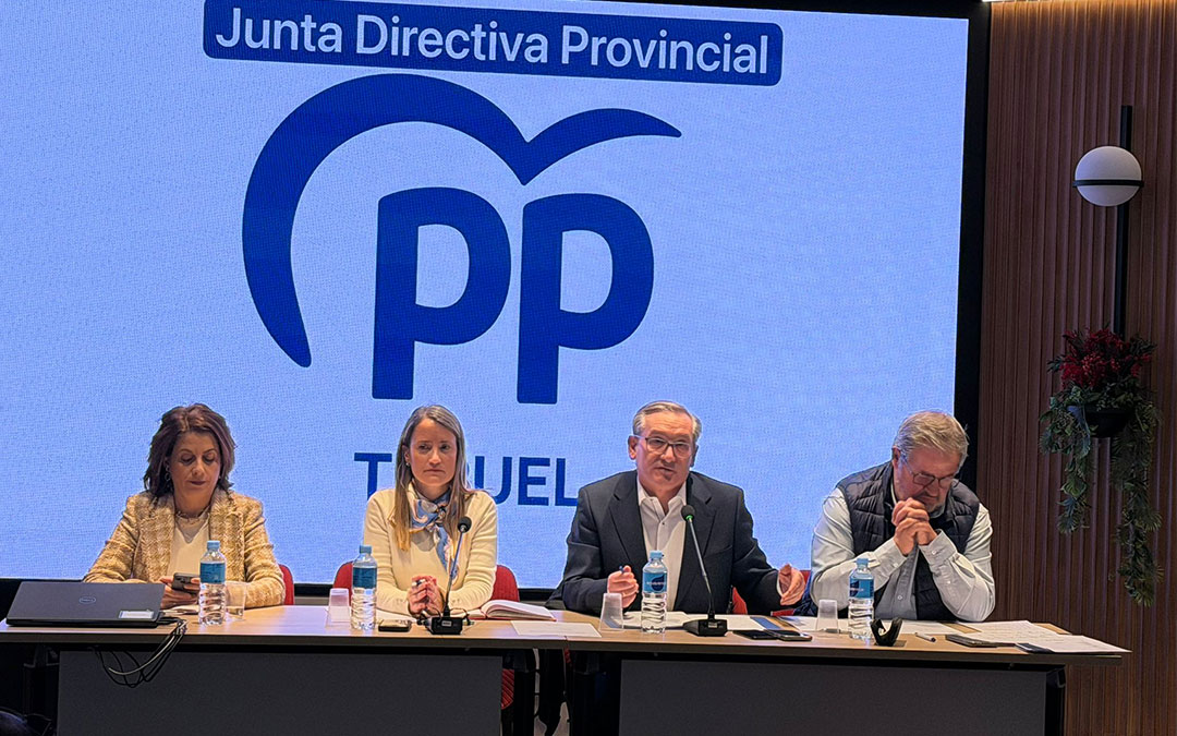 El PP denuncia el chantaje de Partido Socialista. / PP Teruel