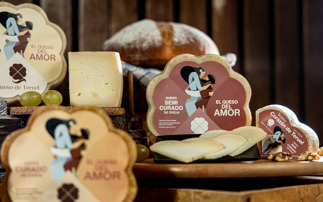 Detalle del 'Queso del Amor, que se presentará en Madrid Fusión. / DPT
