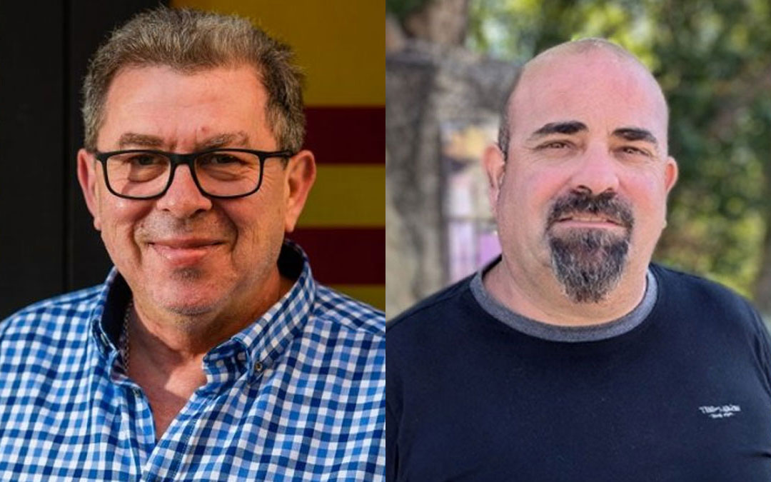 Rafa Lumbreras y Víctor Prats, miembros de la candidatura de CHA por la provincia de Zaragoza / La COMARCA