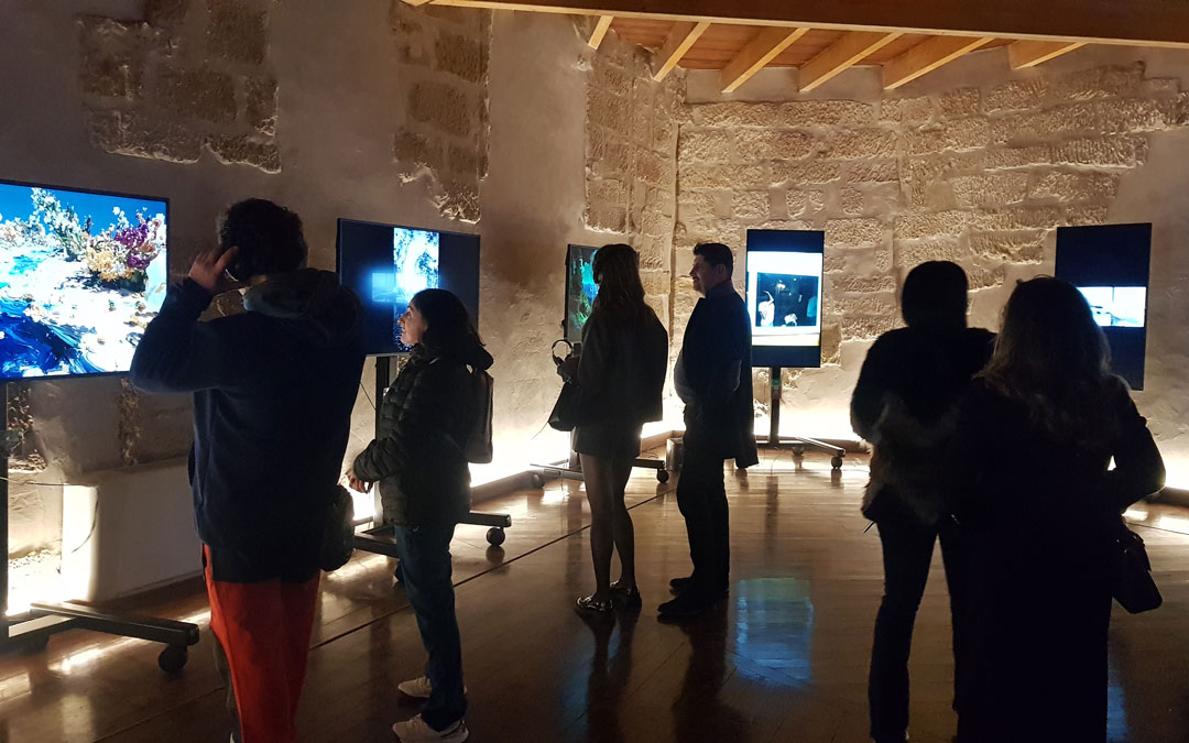 La sala ha acogido ya a más de un millar de visitantes./ AYTO ALCAÑIZ
