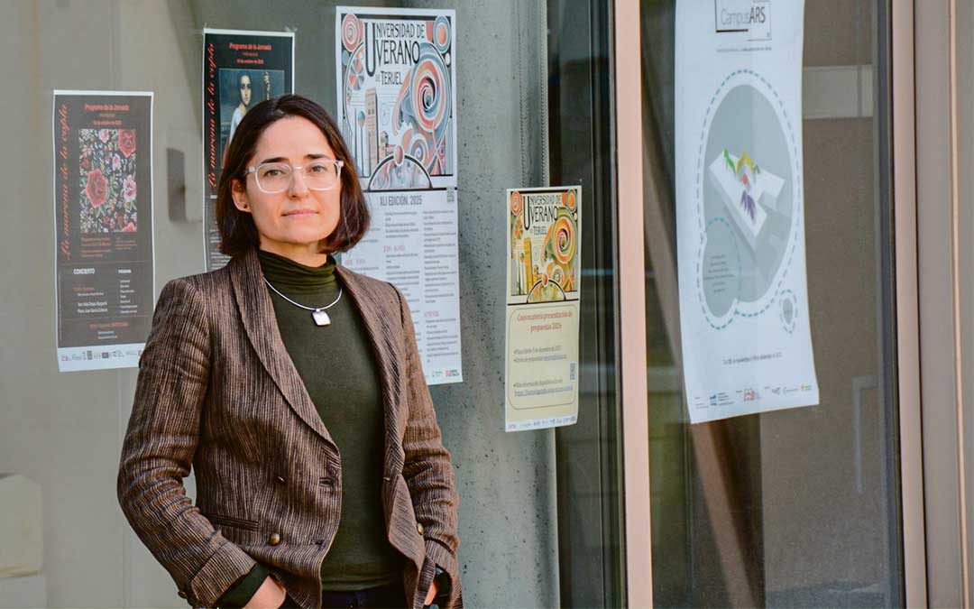 Ana Gargallo, presidenta de la Fundación Universitaria Antonio Gargallo./ L.C.
