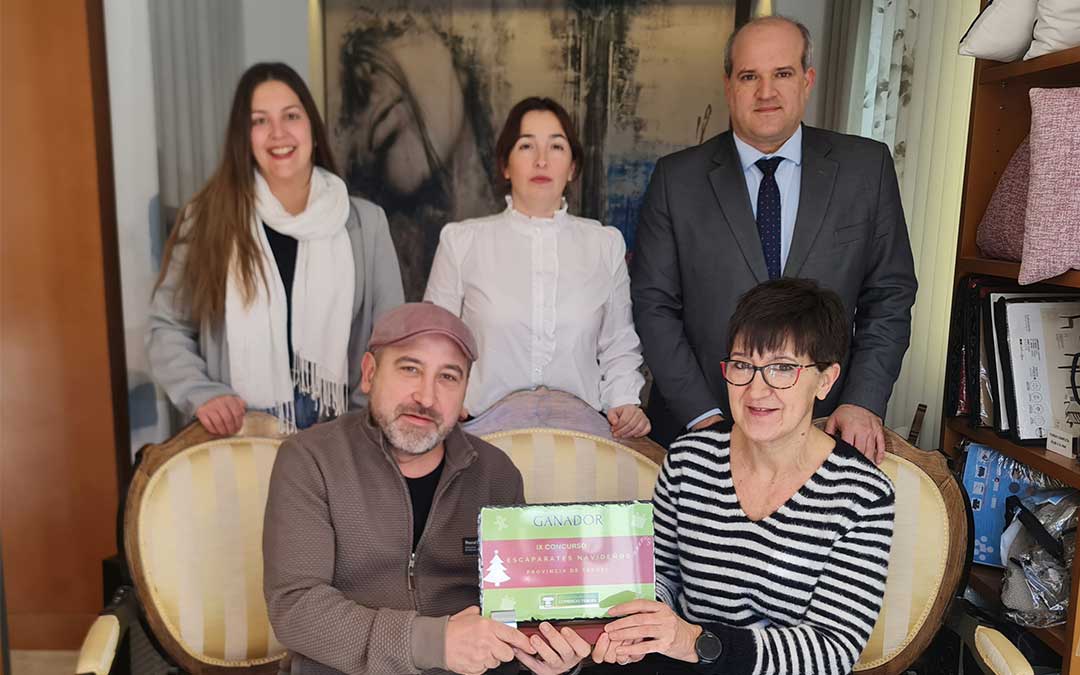 Gervasio Decoración ha sido elegido ganador por parte del jurado profesional./ Asociación Provincial de Comercio de Teruel.