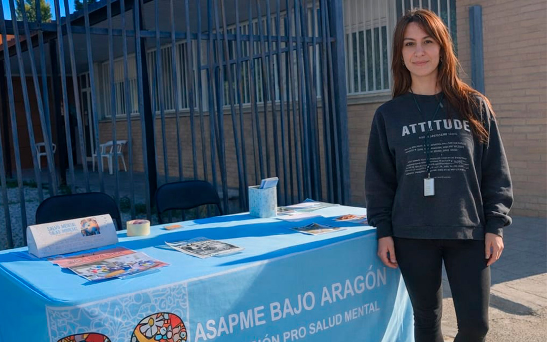 Cristina Escrig, psicóloga sanitaria en ASAPME./ Cristina Escrig