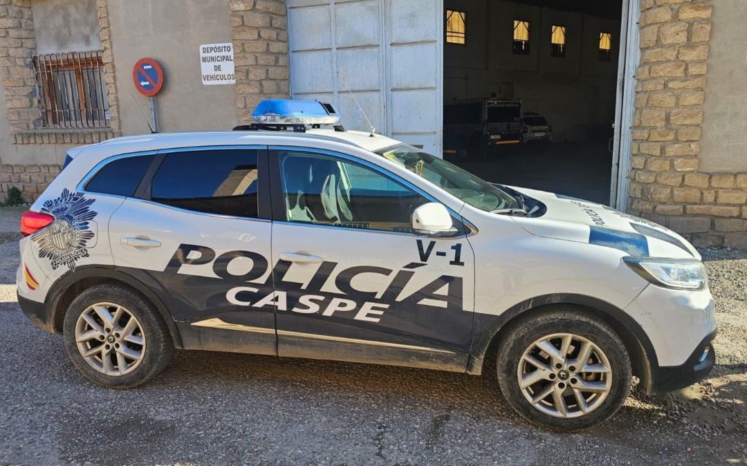 Uno de los vehículos de la flota caspolina./ C.H.