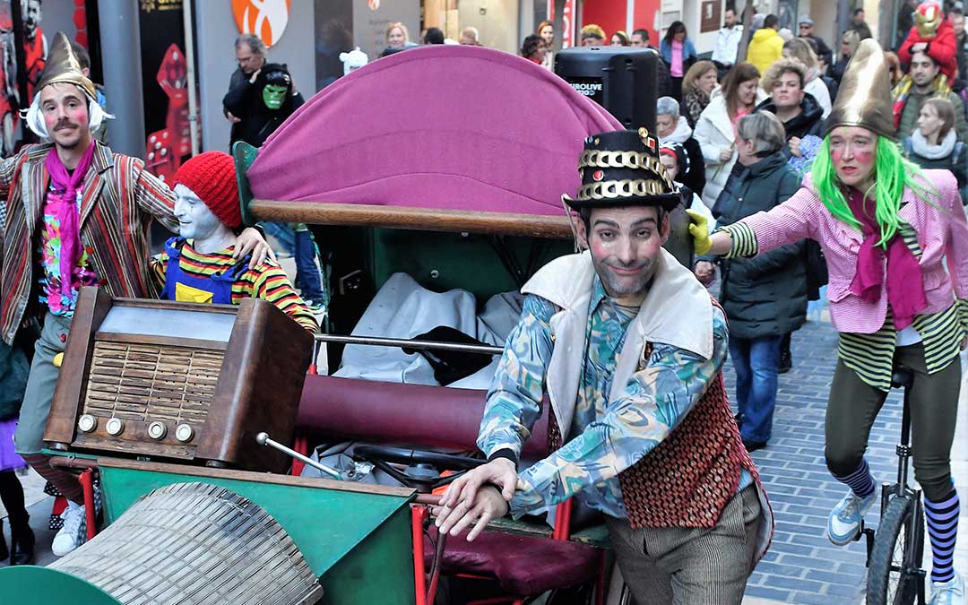 Desfile de Carnaval en Alcañiz en 2025. / La Comarca