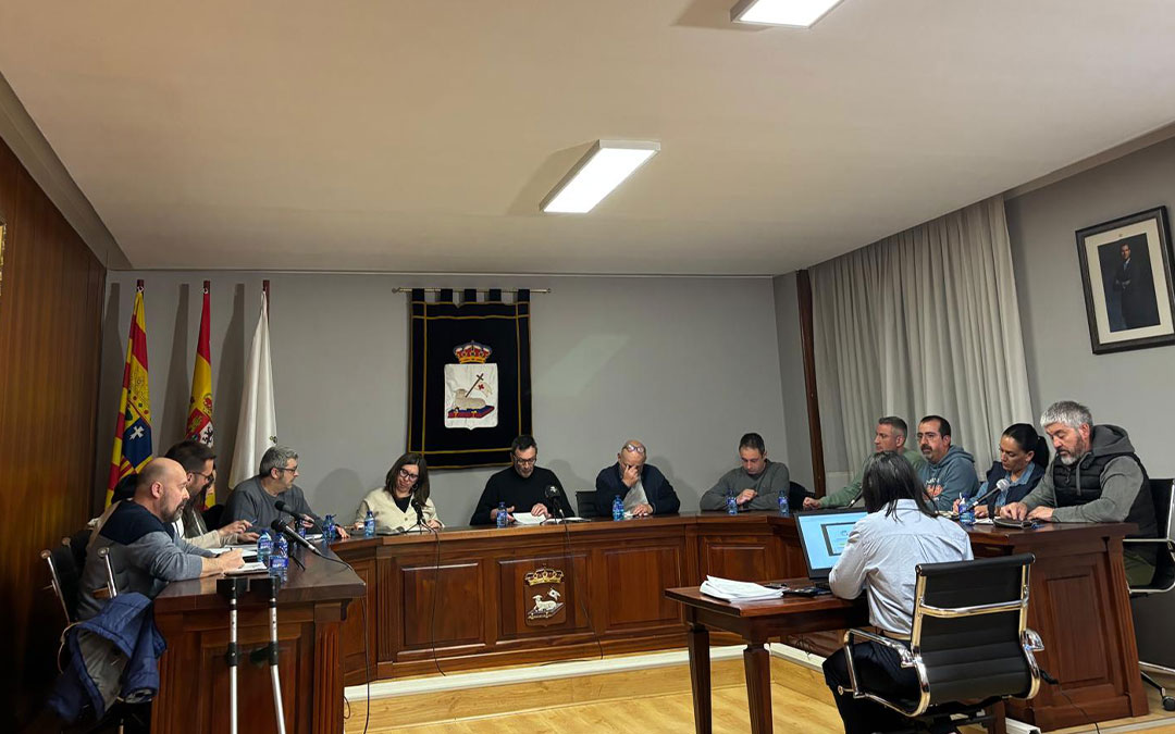 Instante de la sesión ordinaria del mes de febrero. / S.C.