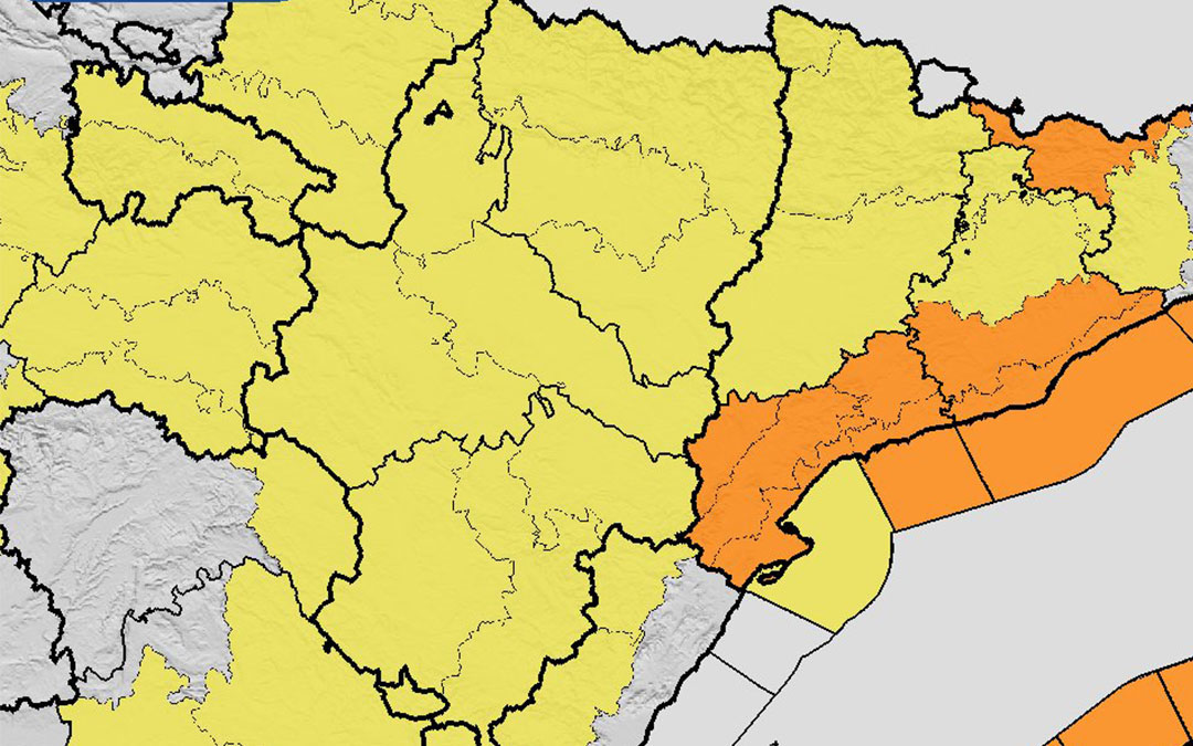 La AEMET activa el aviso amarillo por los fuertes vientos. / AEMET_Aragón