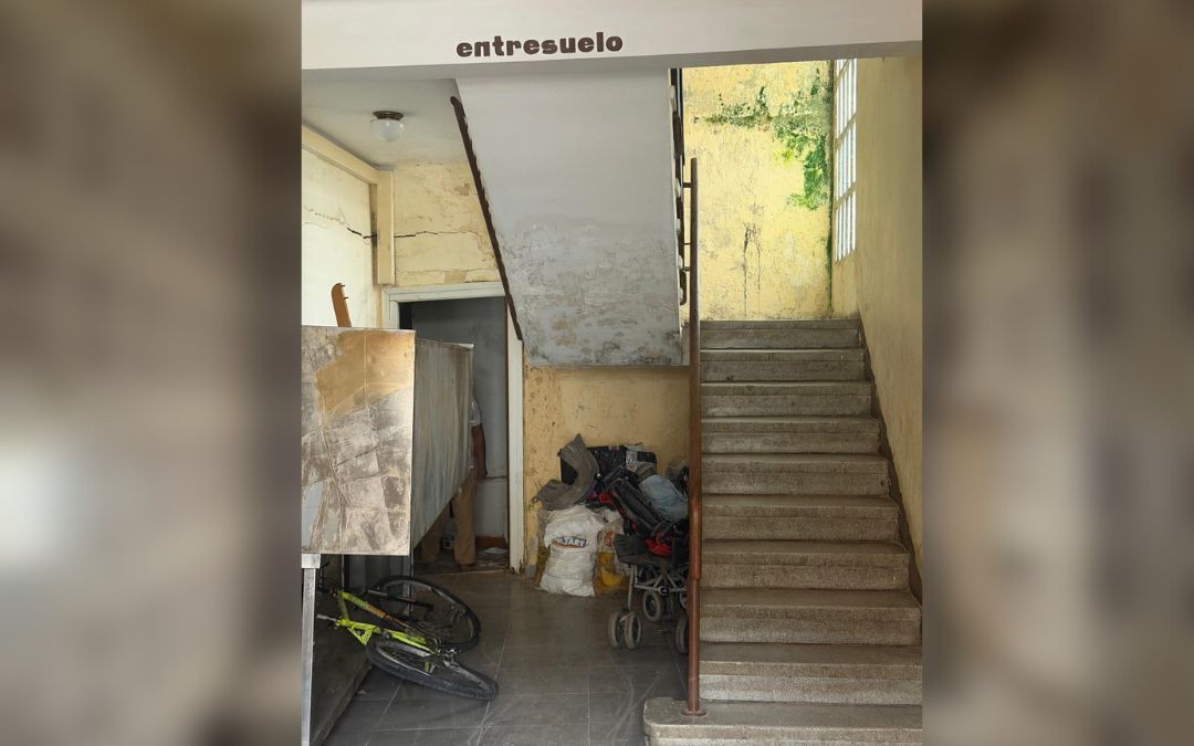 Estado del interior del edificio. / AYTO