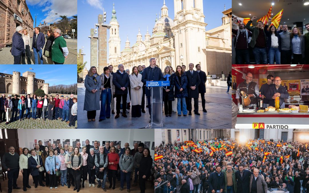 Actos de fin de campaña de los principales partidos./ L.C.