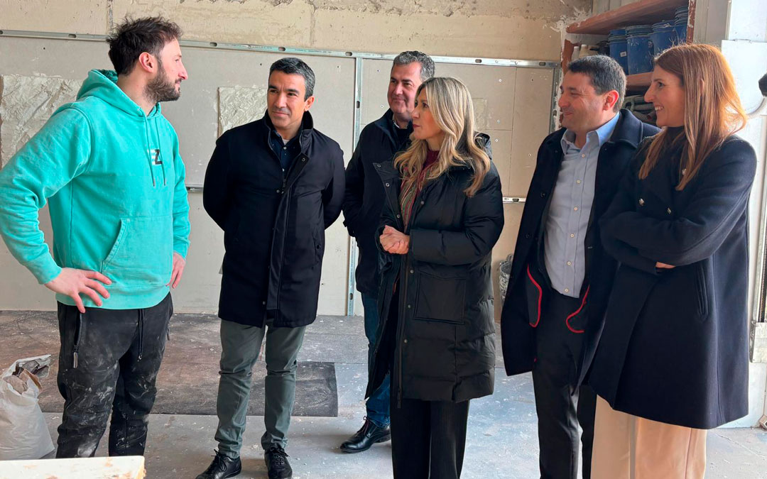 La vicepresidente ha conocido también las instalaciones en Inimitez./ M.M.R.