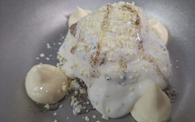 Panna cotta de trufa