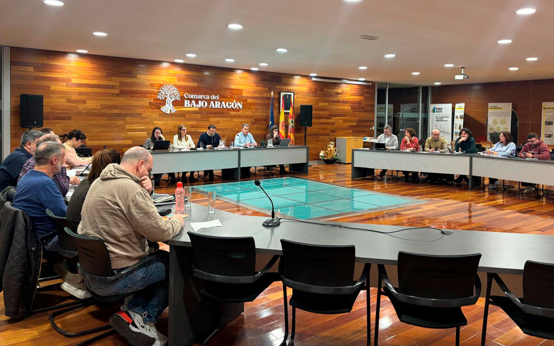 Sesión del pleno de Alcañiz de este lunes./ M.M.R.